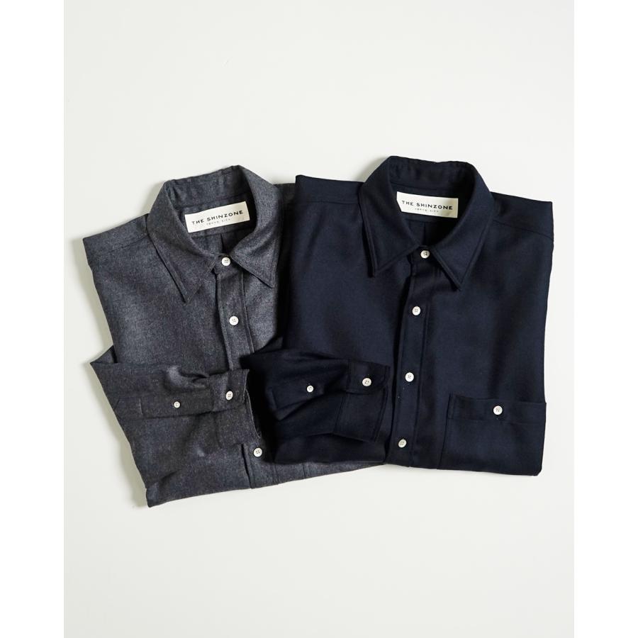 トップス THE SHINZONE WOOL DADDY SHIRT 楽天市場】Shinzone シンゾーン メリノウール ダディ シャツ