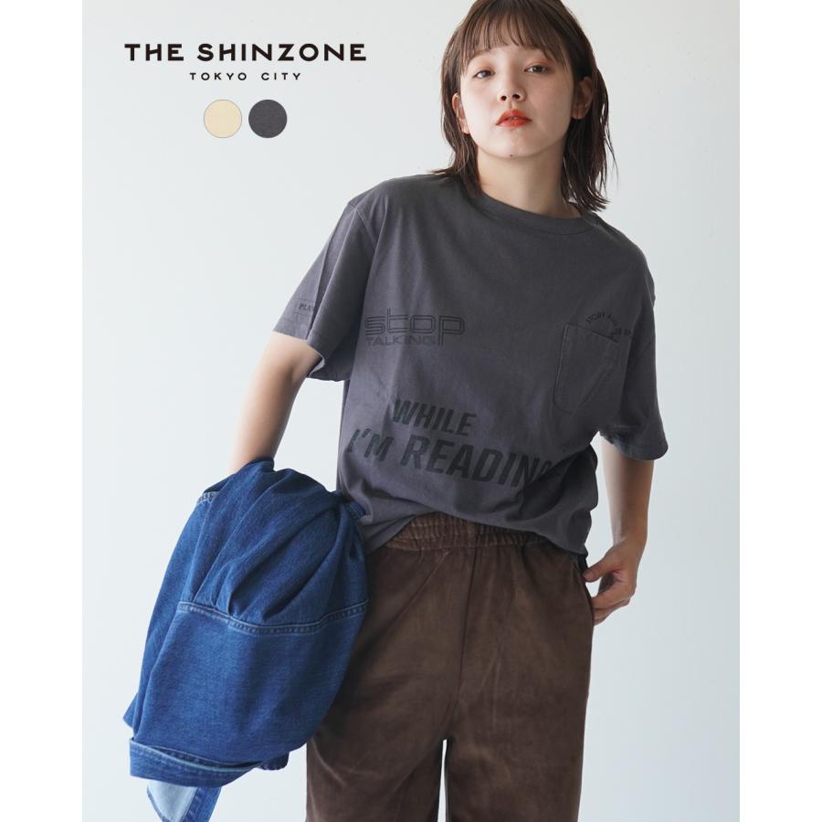 THE SHINZONE SALE シンゾーン アイム リーディング Tシャツ I'M