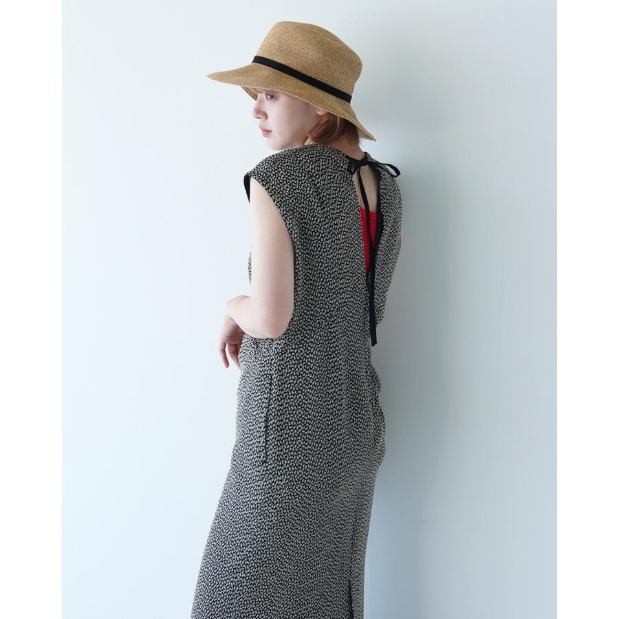 THE SHINZONE シンゾーン ジャカード スリーブレス ドレス JACQUARD 
