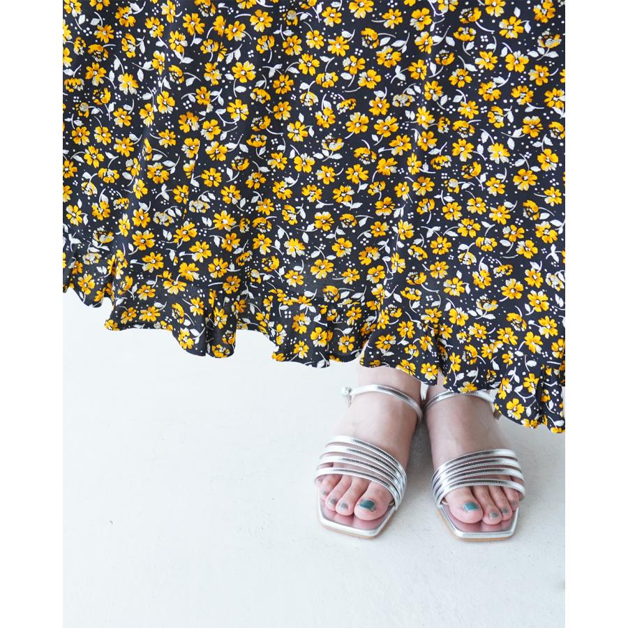 THE SHINZONE デイジー柄ロングスカート THE SHINZONE シンゾーン デイジー スカート DAISY SKIRT ロング