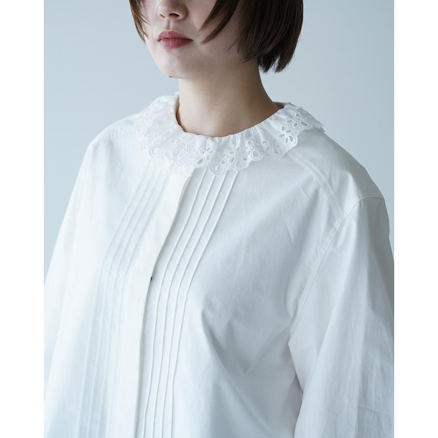 THE SHINZONE シンゾーン レース カラー ブラウス LACE COLLAR THE SHINZONE シンゾーン レース カラー ブラウス LACE COLLAR