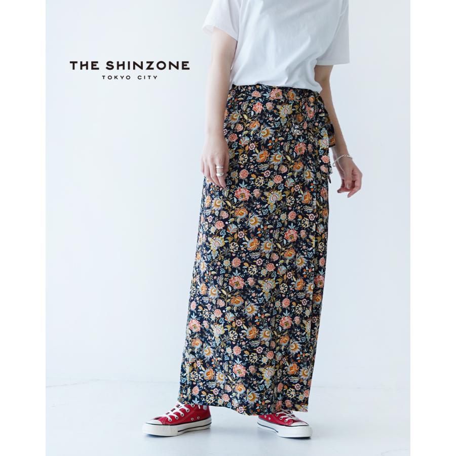 THE SHINZONE シンゾーン オリエンタルフラワー スカート THE SHINZONE シンゾーン オリエンタルフラワー スカート
