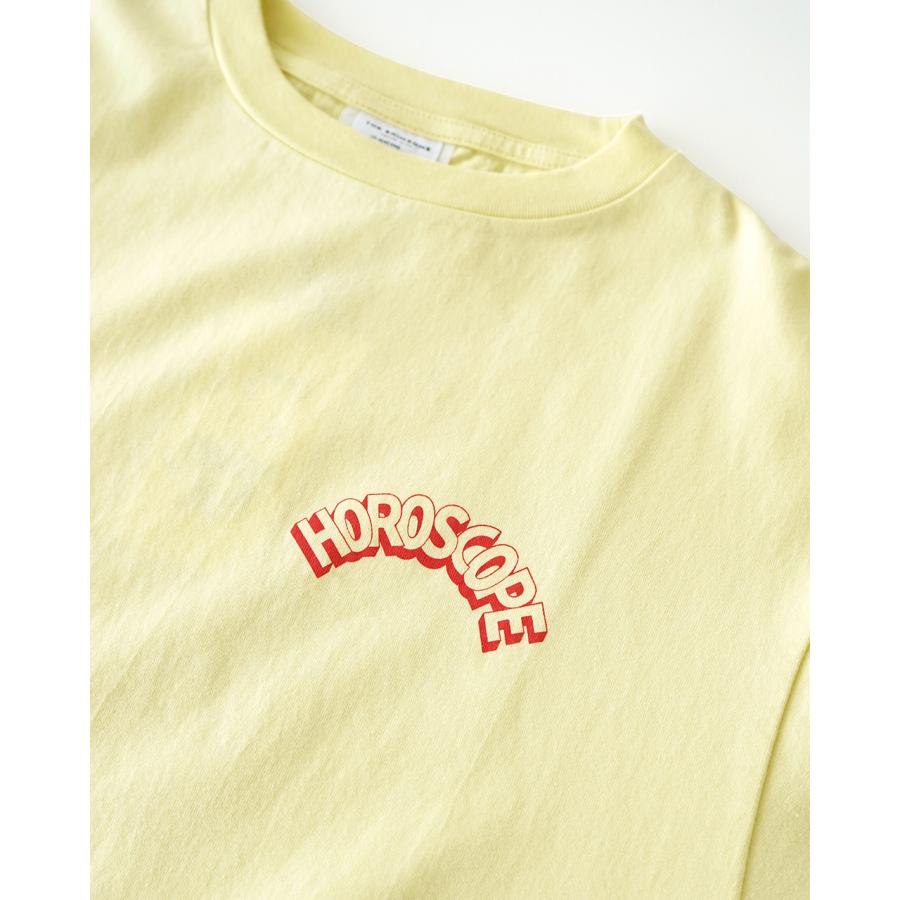 SALE！シンゾーン THE SHINZONE Tシャツ ホロスコープ 半袖 グレー ブルー イエロー 灰 青 黄 レディース HOROSCOPE TEE 25SMSCU13 THE SHINZONE SALE！シンゾーン Tシャツ ホロスコープ 半袖