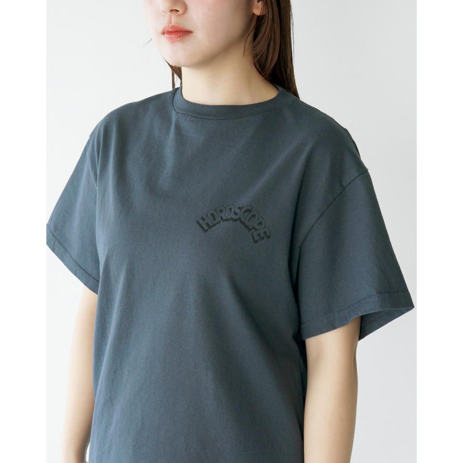 SALE！シンゾーン THE SHINZONE Tシャツ ホロスコープ 半袖 グレー ブルー イエロー 灰 青 黄 レディース HOROSCOPE TEE 25SMSCU13 THE SHINZONE SALE！シンゾーン Tシャツ ホロスコープ 半袖