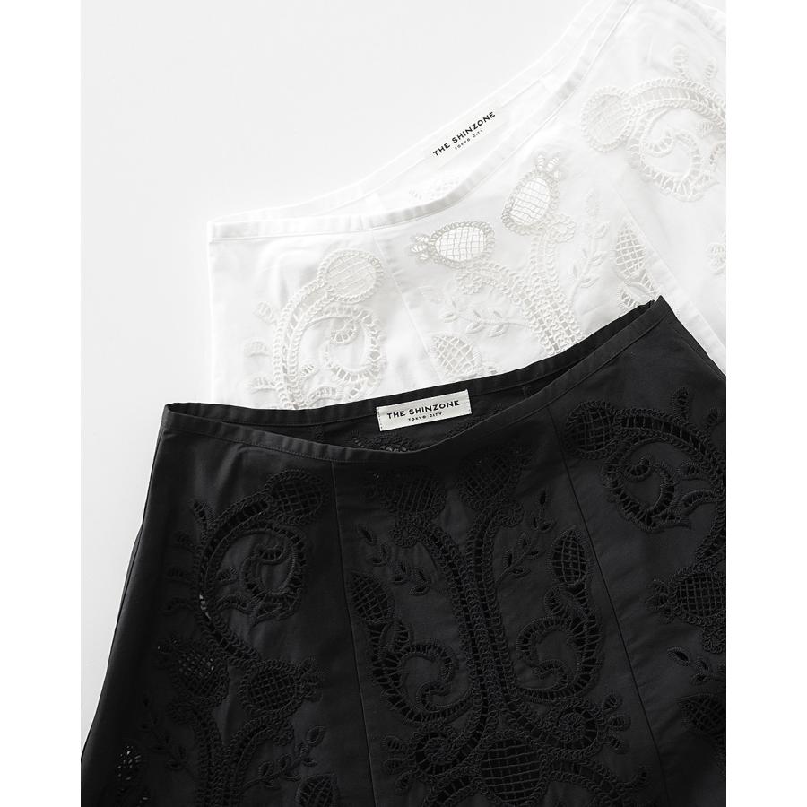 新品❤️レザレクション❤️スカート ◇T／Cプレーティングタックスカート（0774126200