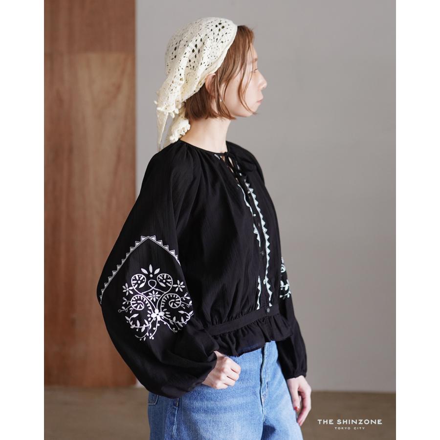 THE SHINZONE（ザ シンゾーン） シンゾーン ブラウス 刺繍 レディース