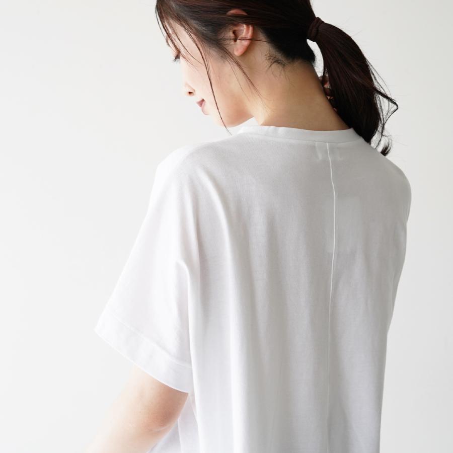 シロ デ ラボンテ siro de labonte ポンチョTシャツ poncho T-shirt クルーネック 半袖 レディース R113229｜crouka｜07