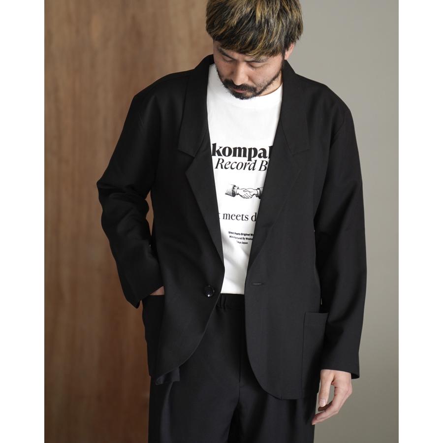 Solleciti / ソレシティ | レザーパイピング M-65 ジャケット | 46 | ブラック | メンズ SOGLIA（ソリア） SALE！ソリア ジャケット リラックスメランジメンズ