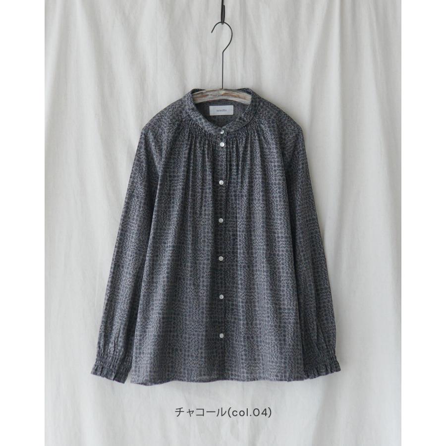 【美品】sosotto リバティ ブラウス いちご泥棒 日本製 sosotto（ソソット） sosotto【日本別注色】LIBERTY PRINT ブラウス