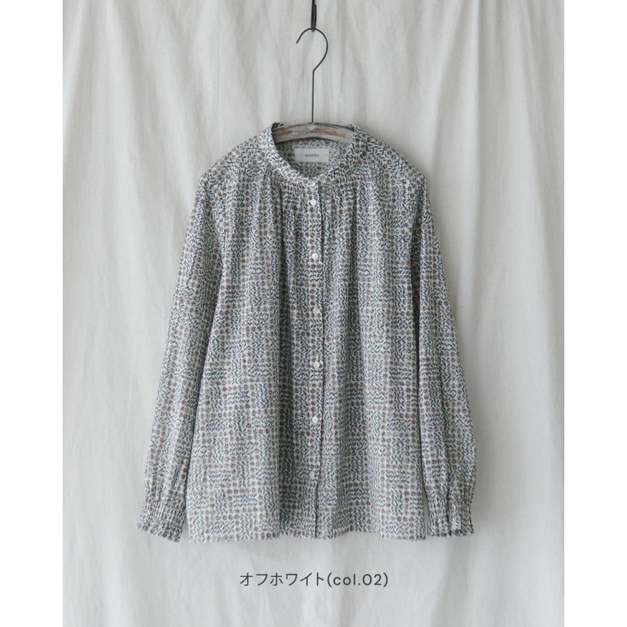 sosotto（ソソット） sosotto【日本別注色】LIBERTY PRINT ブラウス