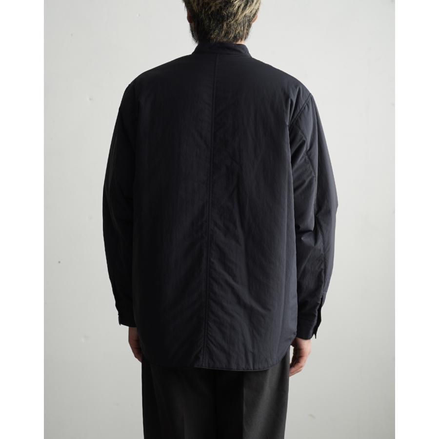 スティルバイハンド STILL BY HAND シャツ バンドカラー パッド入り