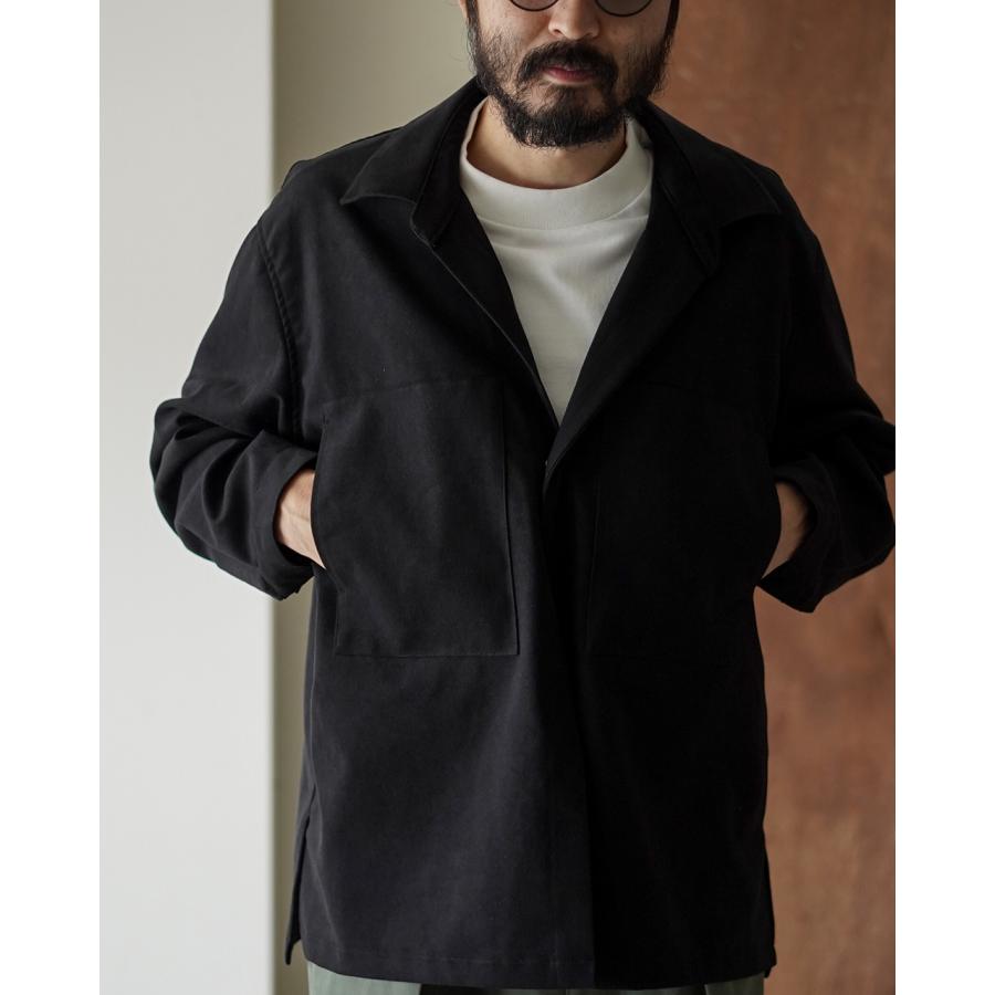 スティルバイハンド STILL BY HAND シャツ シンセティックレザー
