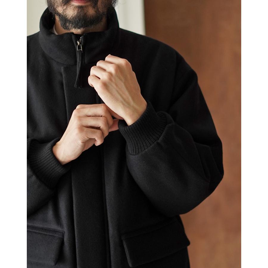 【STILL BY HAND/スティルバイハンド】ブルゾンジャケット STILL BY HAND スティルバイハンド ブルゾン 中綿ウールブルゾン