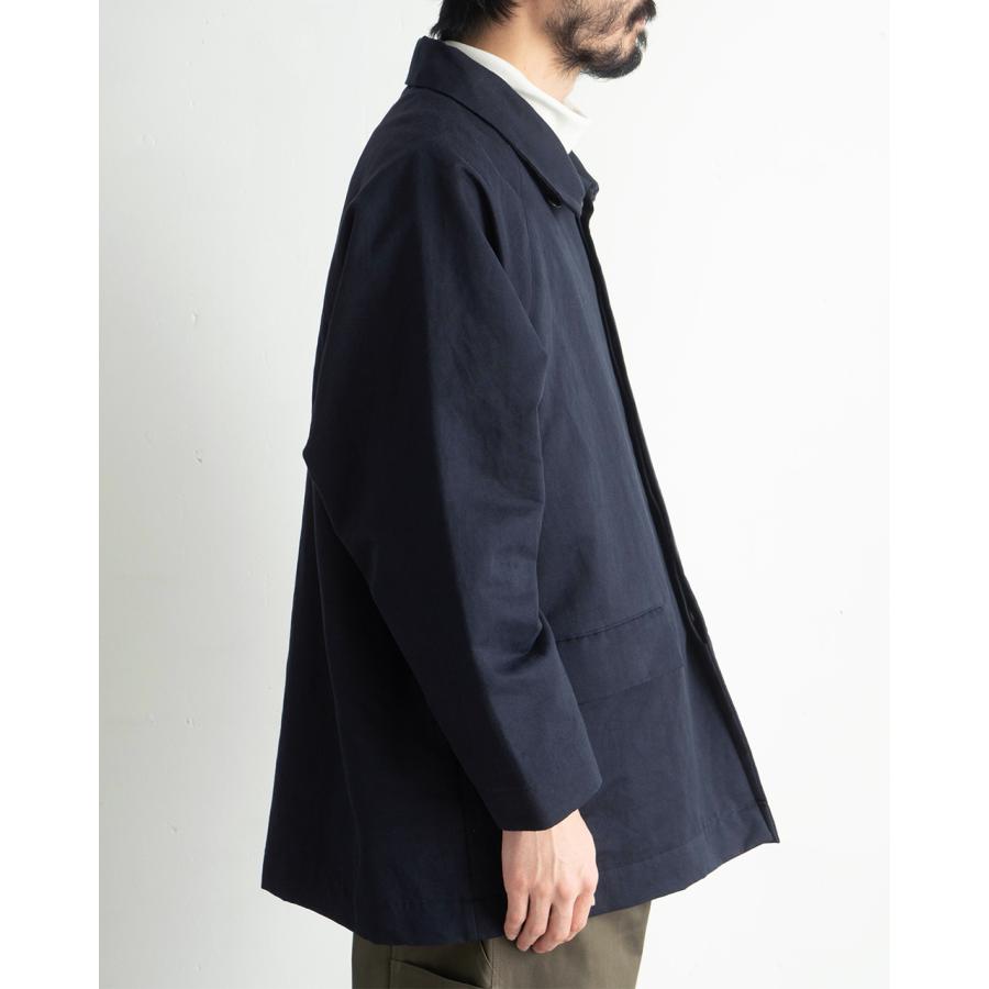 スティルバイハンド STILL BY HAND メルトンステンカラーハーフコート STILL BY HAND】WOOL/NYLON HALF COAT スティルバイハンド ウール