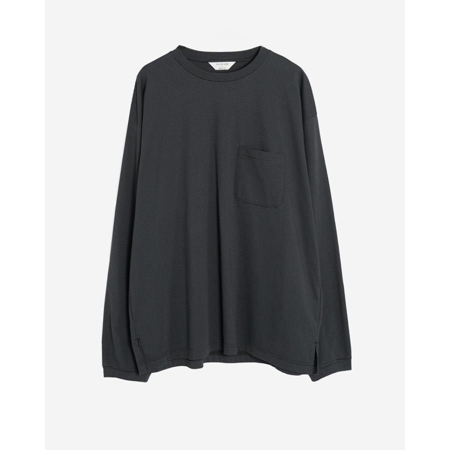 美品 22ss STILL BY HAND ロングスリーブTシャツ 48 ロンT STILL BY HAND（スティルバイハンド） SALE！スティルバイハンド STILL
