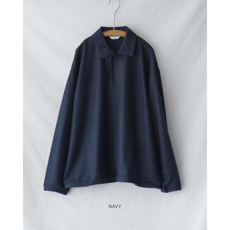 新品タグ付未使用/スティルバイハンド/ロングスリーブポロシャツ STILL