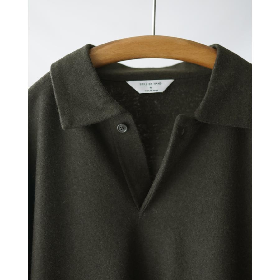 スティルバイハンド STILL BY HAND ポロシャツ 長袖 メンズ CS02254