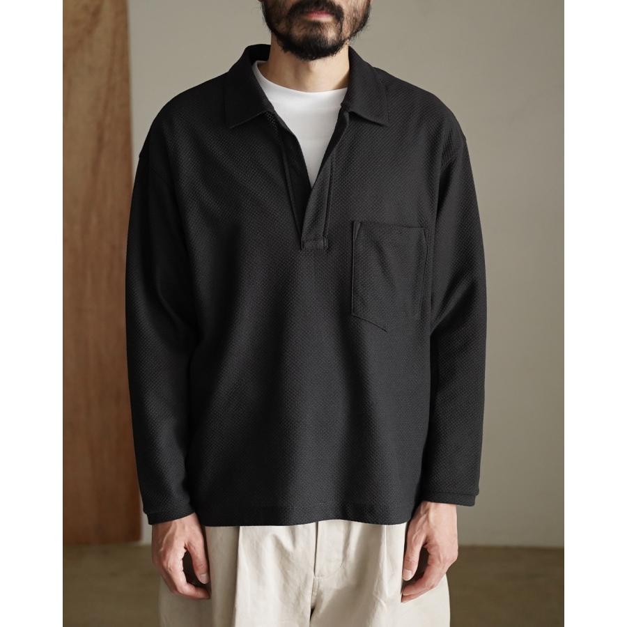 スティルバイハンド STILL BY HAND モスステッチスキッパーシャツ