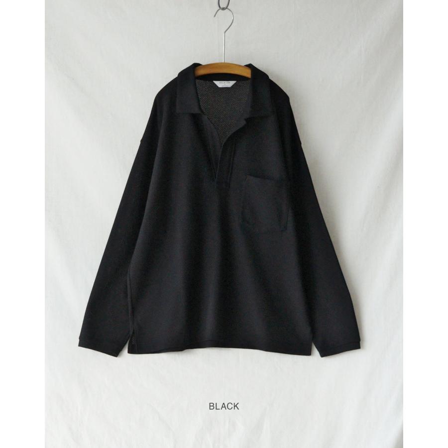 スティルバイハンド STILL BY HAND モスステッチスキッパーシャツ