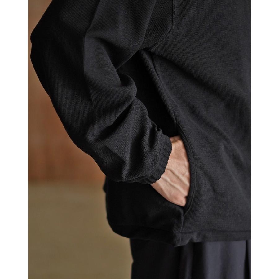 スティルバイハンド STILL BY HAND ハイネックジップアップジャンパー