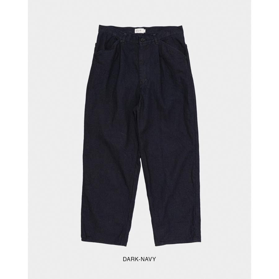 STILL BY HAND 12オンス デニム ディープタックパンツ　48 SALE！スティルバイハンド STILL BY HAND デニムパンツ 12オンスデニム