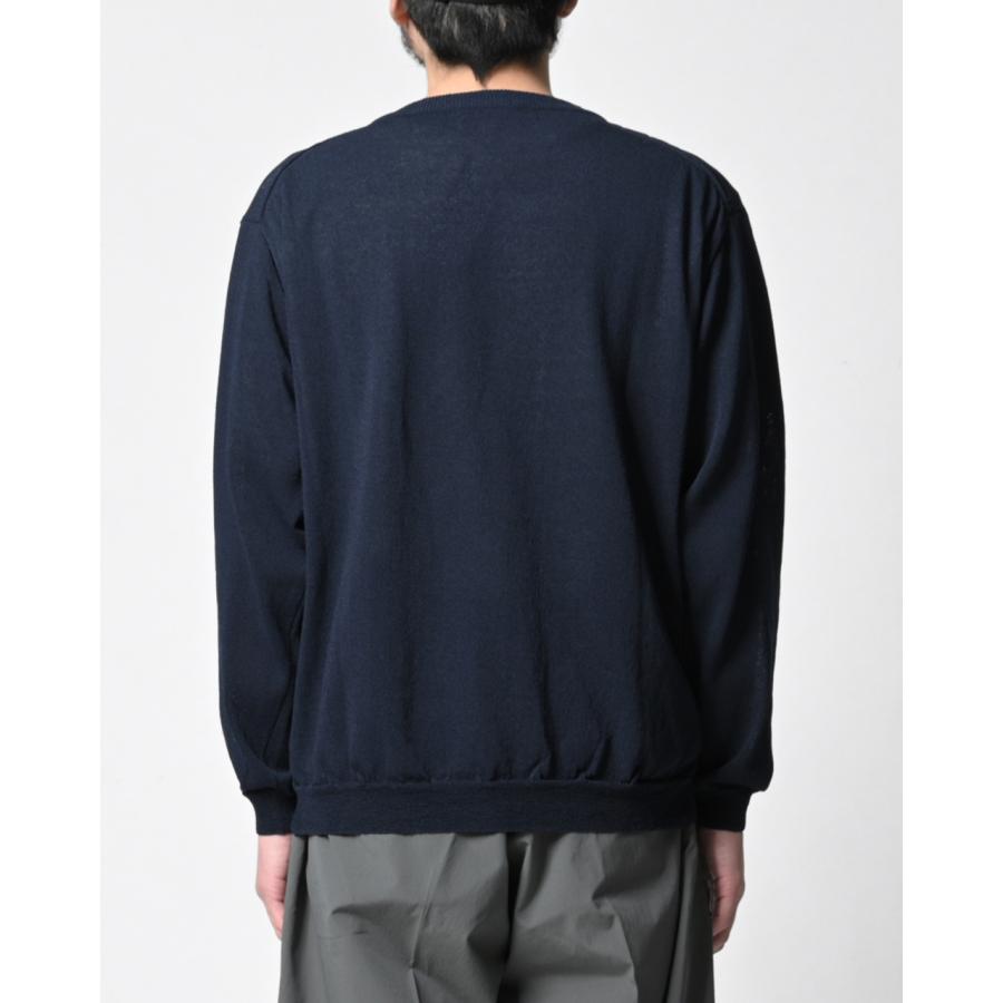 スティルバイハンド STILL BY HAND シャロウ Vネック セーター Shallow v-neck sweater 長袖 ニット プルオーバー  メンズ 2023秋冬 KN04241｜crouka｜11