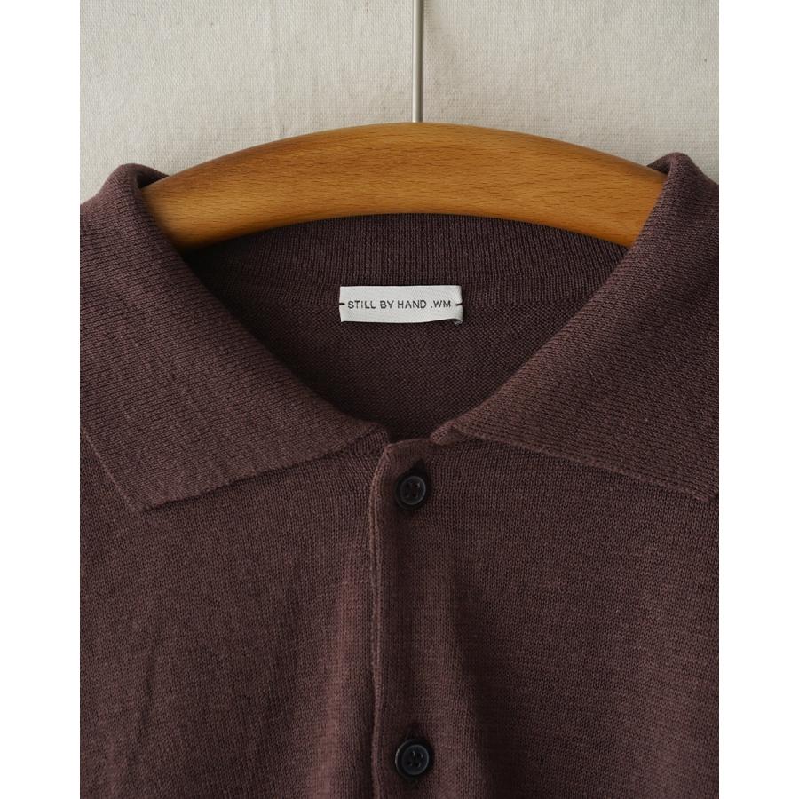 STILL BY HAND（スティルバイハンド） リネンコットン ニット