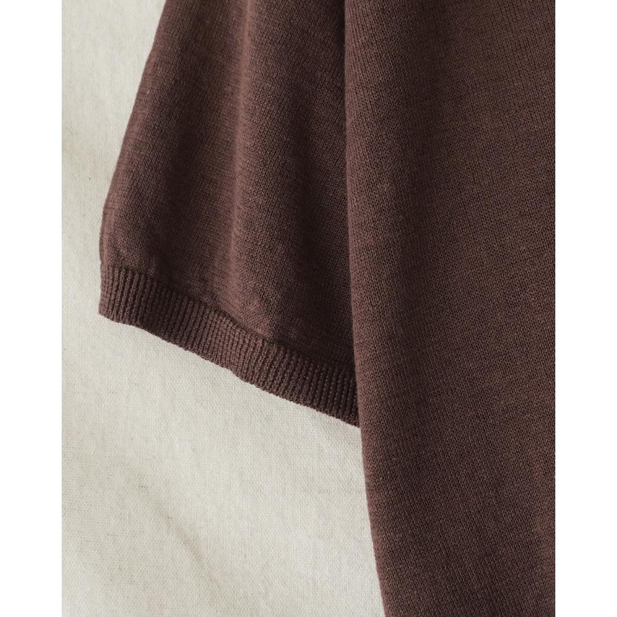 STILL BY HAND（スティルバイハンド） リネンコットン ニット