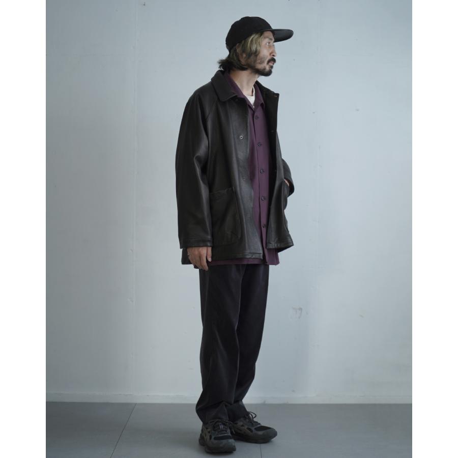 STILL BY HAND（スティルバイハンド） レザーハーフコート メンズ