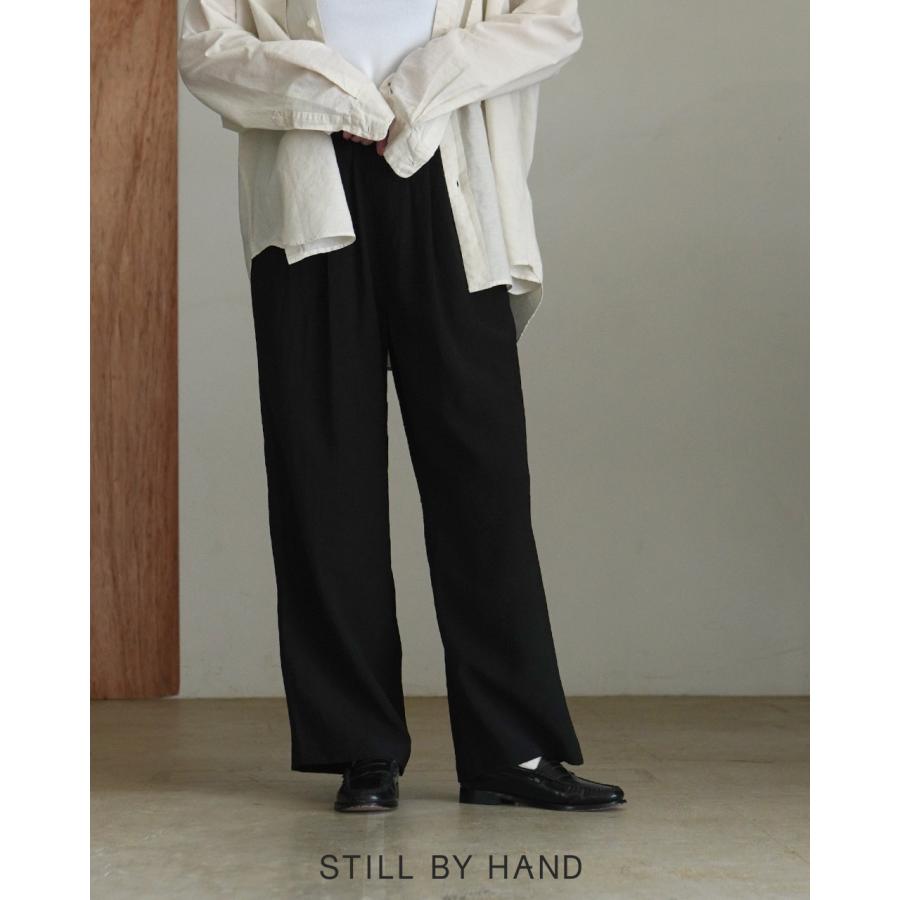 STILL BY HAND（スティルバイハンド） パンツ レディース リネンパンツ