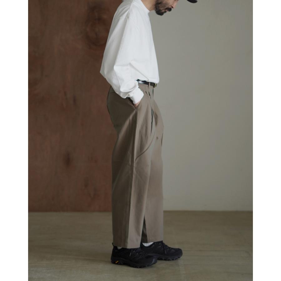 パンツ STILL BY HAND/Deep tuck pressed pants SALE！スティルバイハンド STILL BY HAND パンツ ディープタックプレス