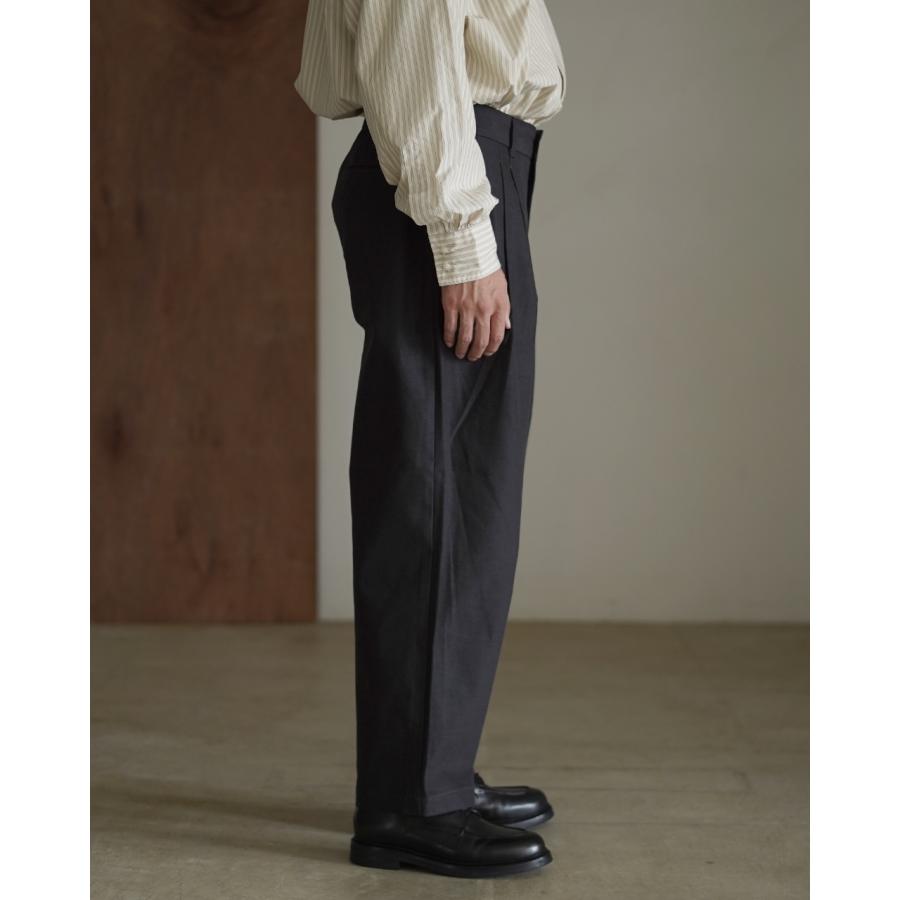 SALE！スティルバイハンド STILL BY HAND パンツ ディープタックプレス