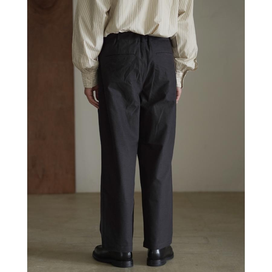 STILL BY HAND（スティルバイハンド） パンツ ディープタックプレス