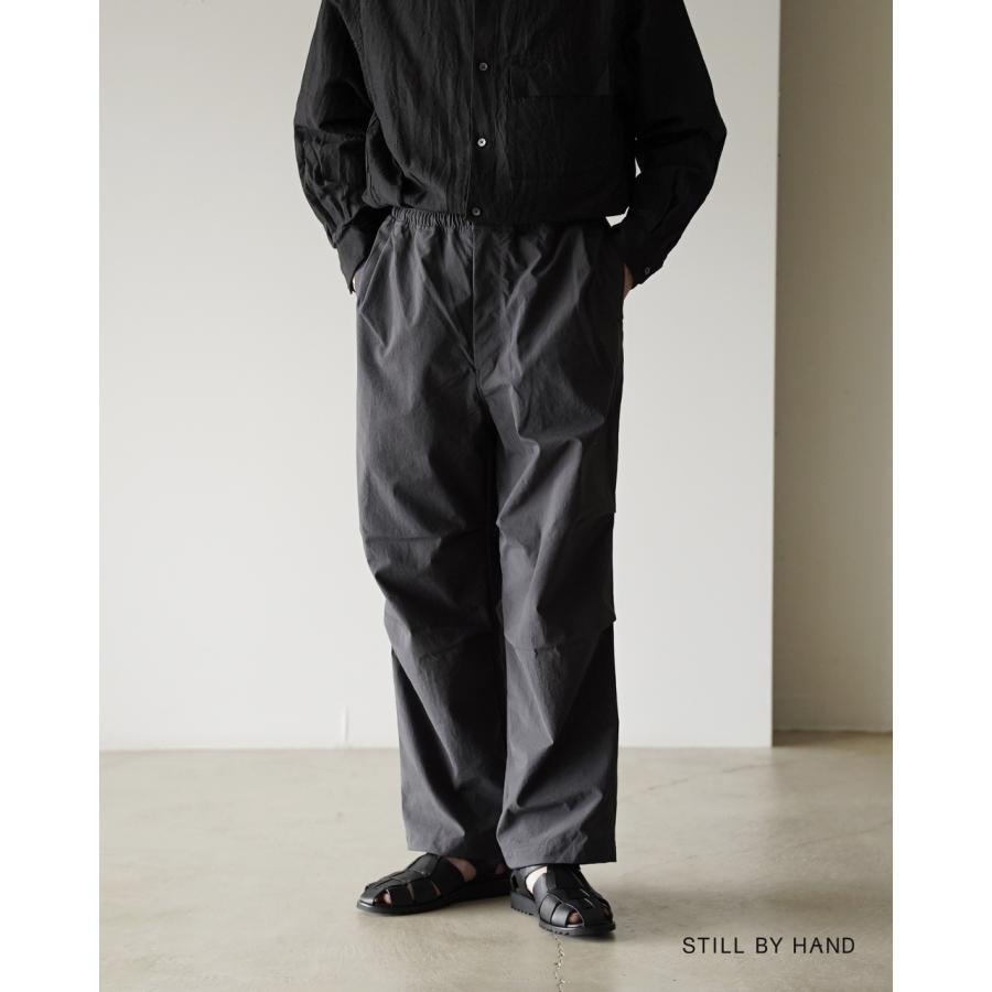 STILL BY HAND（スティルバイハンド） イージーパンツ PT メンズ PT