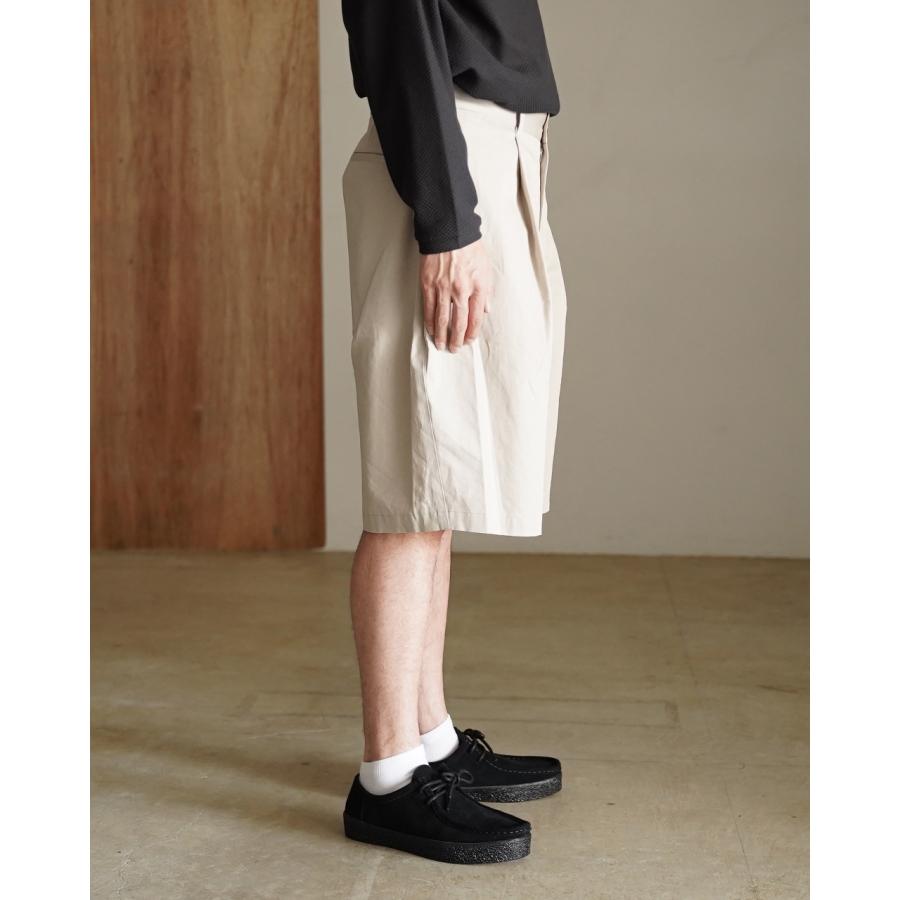 STILL BY HAND（スティルバイハンド） リネン混 ワイド ショートパンツ