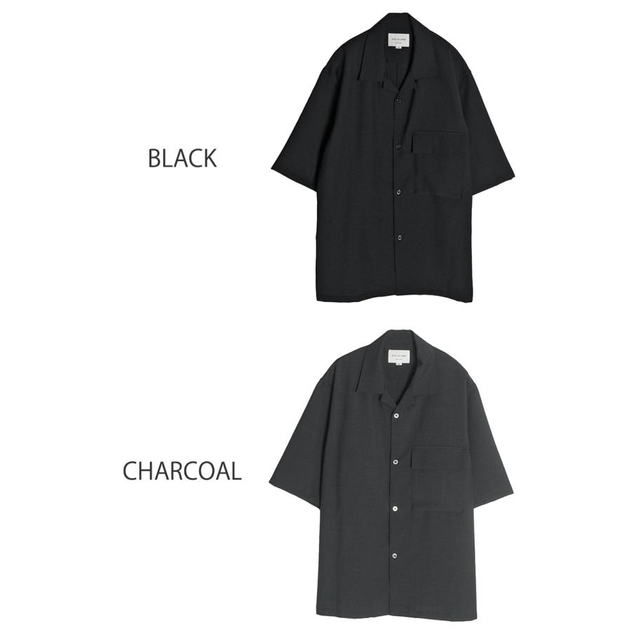 STILL BY HAND スティルバイハンド オープンカラー シャツ opencollar 