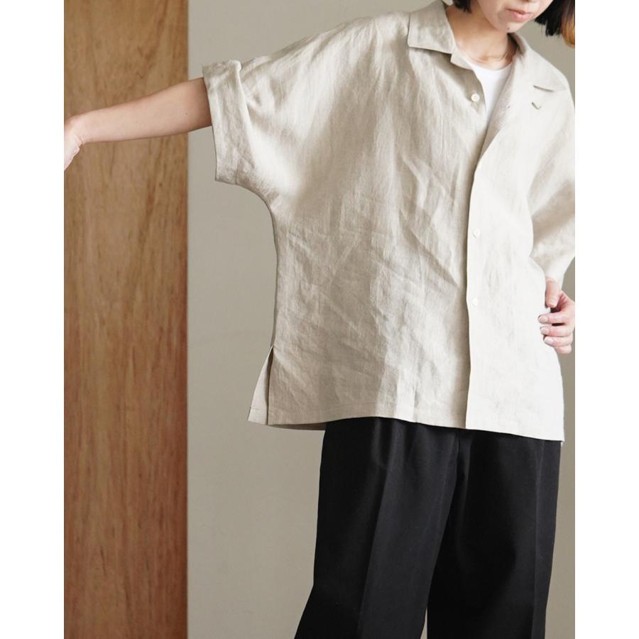期間限定ポイント10倍！ スティルバイハンド STILL BY HAND オーバーシャツ レディース SH01262WM  wcpn10の画像