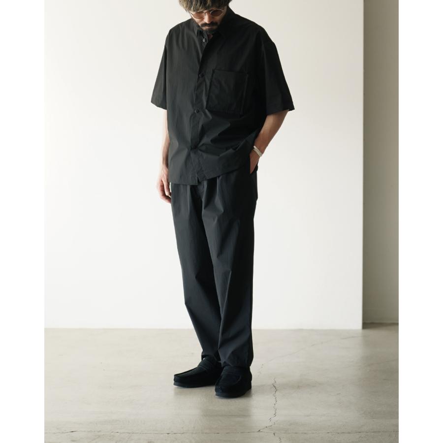 スティルバイハンド STILL BY HAND シャツ メンズ 半袖 ナイロンシャツ メンズ ポケット付き レギュラーカラー  SH02262の画像