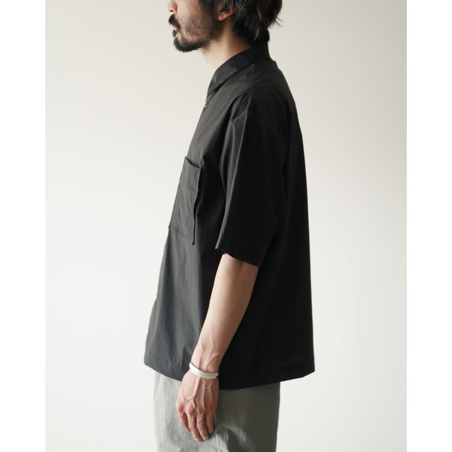 スティルバイハンド STILL BY HAND シャツ メンズ 半袖 ナイロンシャツ メンズ ポケット付き レギュラーカラー  SH02262の画像