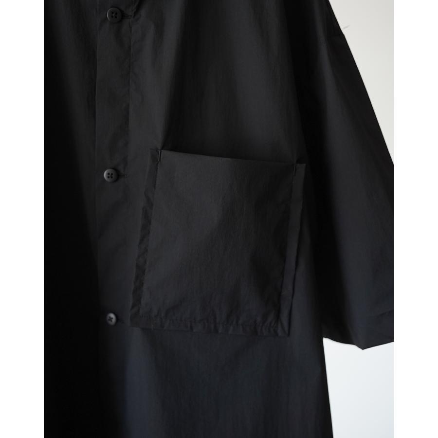 スティルバイハンド STILL BY HAND シャツ メンズ 半袖 ナイロンシャツ メンズ ポケット付き レギュラーカラー  SH02262の画像