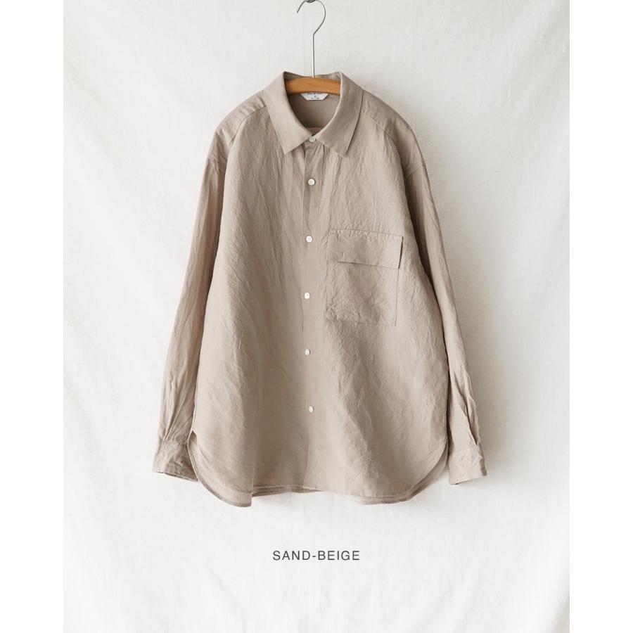 STILL BY HAND（スティルバイハンド） シャツ SH ウール リネン