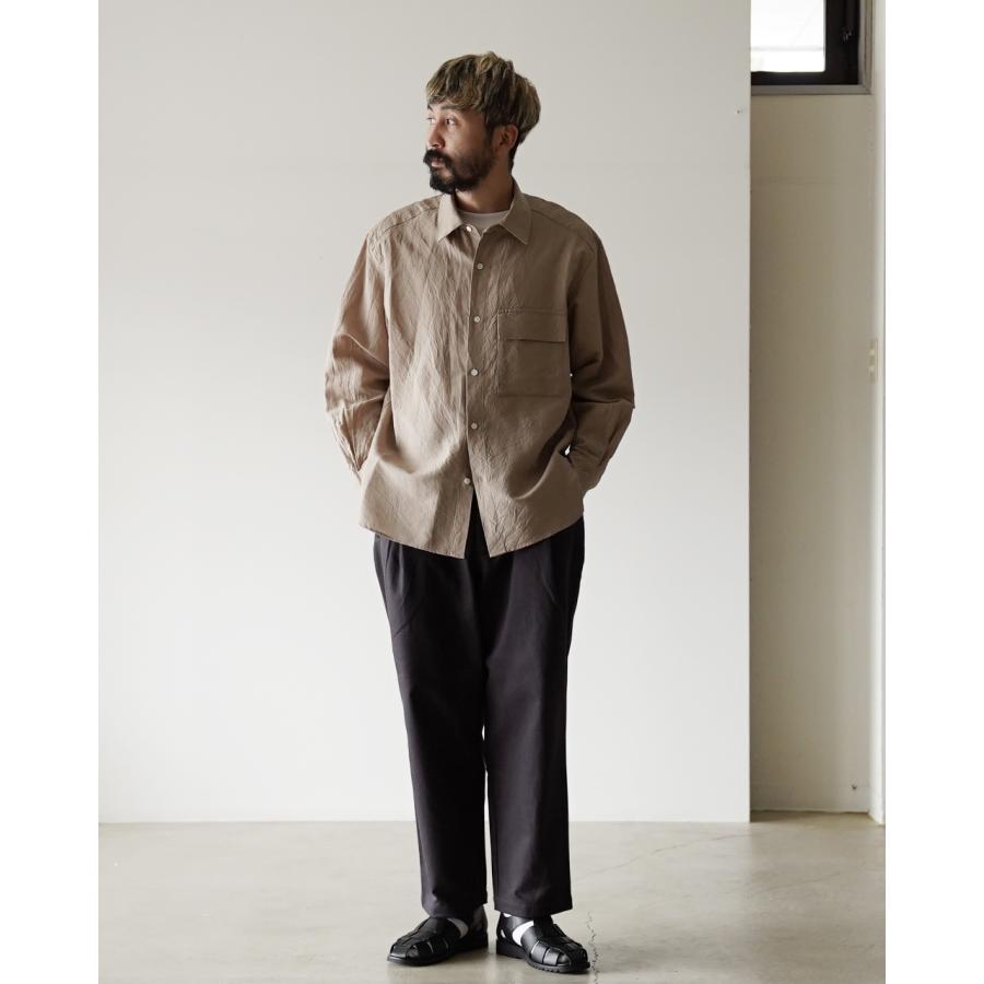 STILL BY HAND（スティルバイハンド） シャツ SH ウール リネン