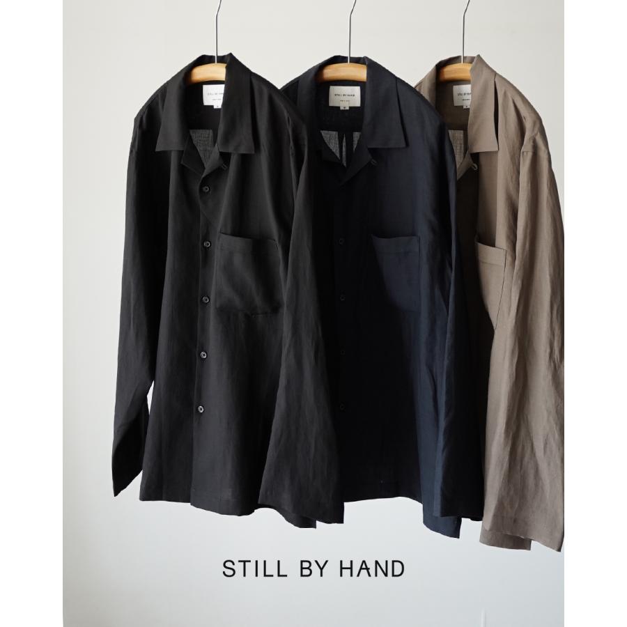 STILL BY HAND（スティルバイハンド） オープンカラーシャツ メンズ
