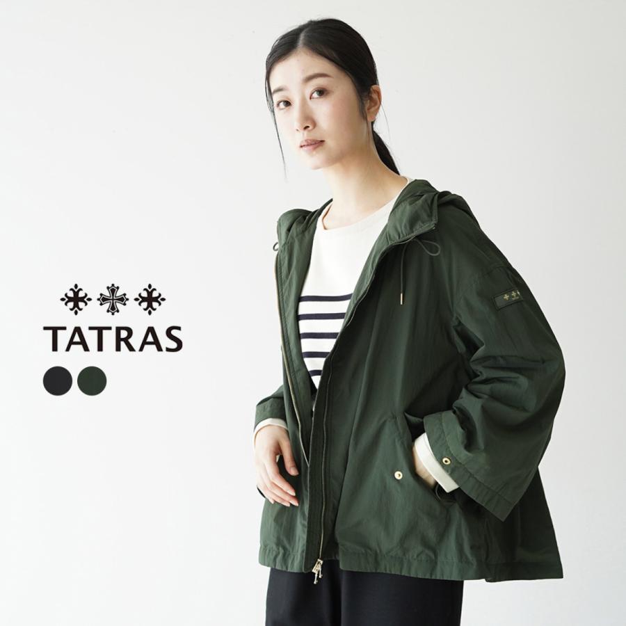 タトラス TATRAS アルティミシア ARTEMISIA Aライン フードブルゾン 