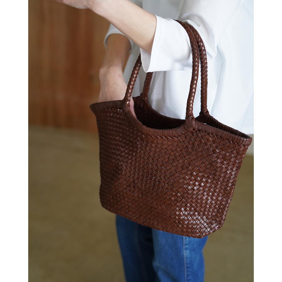 期間限定ポイント10倍！ バグマティ The Bagmati トートバッグ ハンドバッグ レザーメッシュ ヤギ革 レディース KU-598の画像