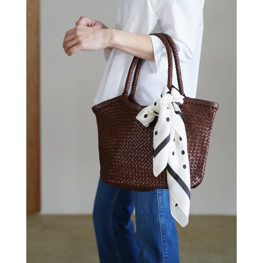 期間限定ポイント10倍！ バグマティ The Bagmati トートバッグ ハンドバッグ レザーメッシュ ヤギ革 レディース KU-598の画像