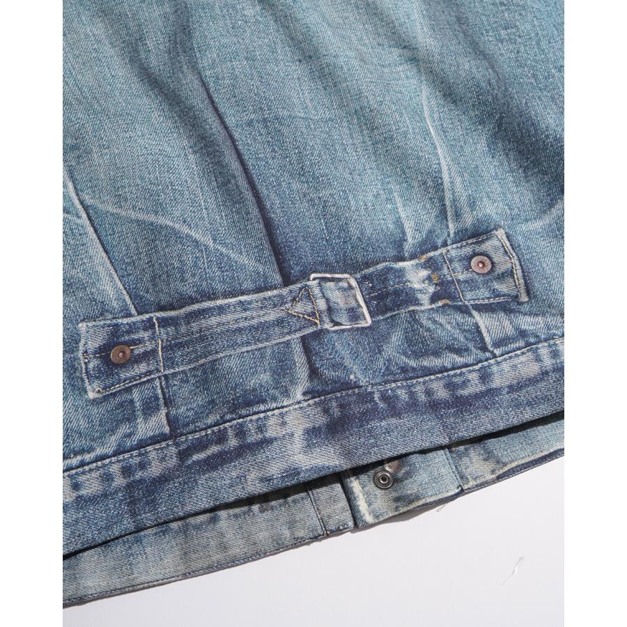 SALE！トルク/TOLQ トロンプルイユ デニムジャケット メンズ Trompe l