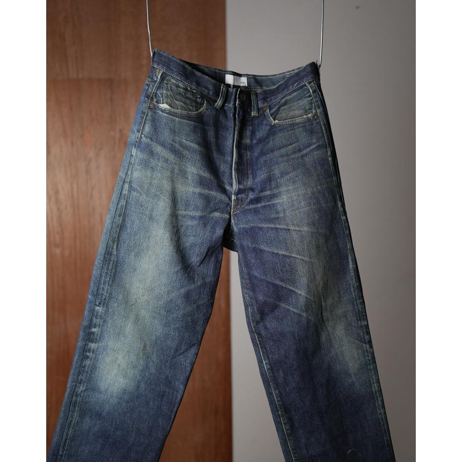 トルク TOLQ トロンプ・ルイユ デニムパンツ Trompe l'oeil Denim