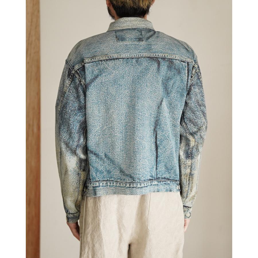 TOLQ（トルク） ニットデニムジャケット メンズ Knit Denim Jacket 26