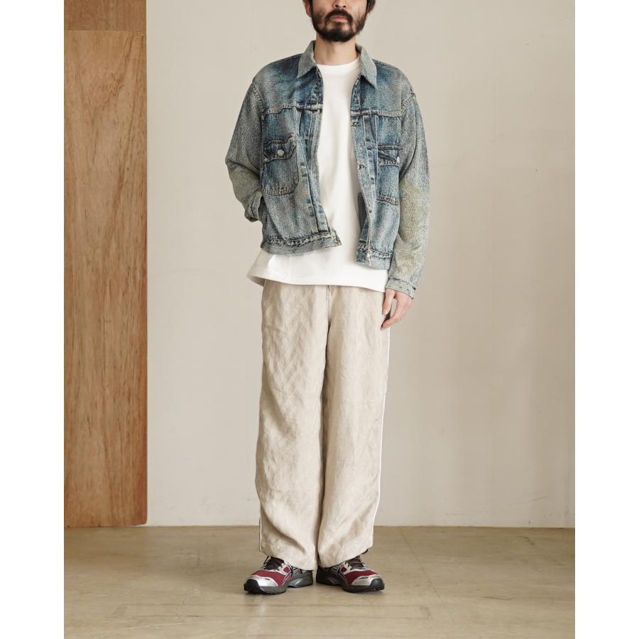 トルク TOLQ ニットデニムジャケット メンズ Knit Denim Jacket 26-1104の画像